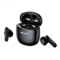 Awei T68 ENC Wireless Earphones Black